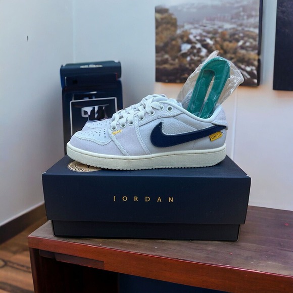 Jordan Other - Jordan 1 Retro AJKO Low SP Union Sail Leather- Men’s 4 *NEW*